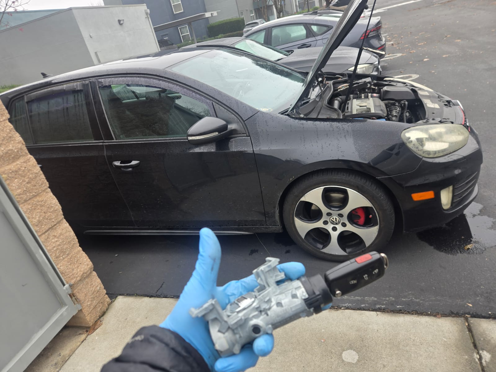 Broken Key Extraction