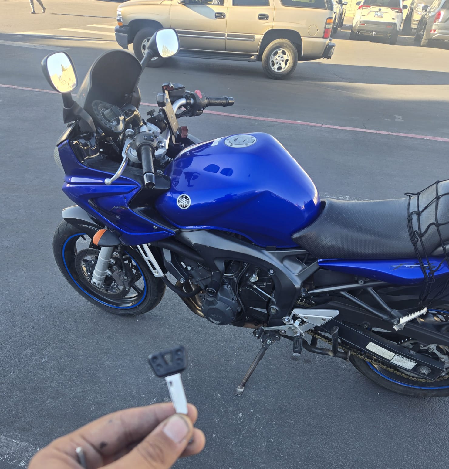 Professional motorcycle ignition repair technician