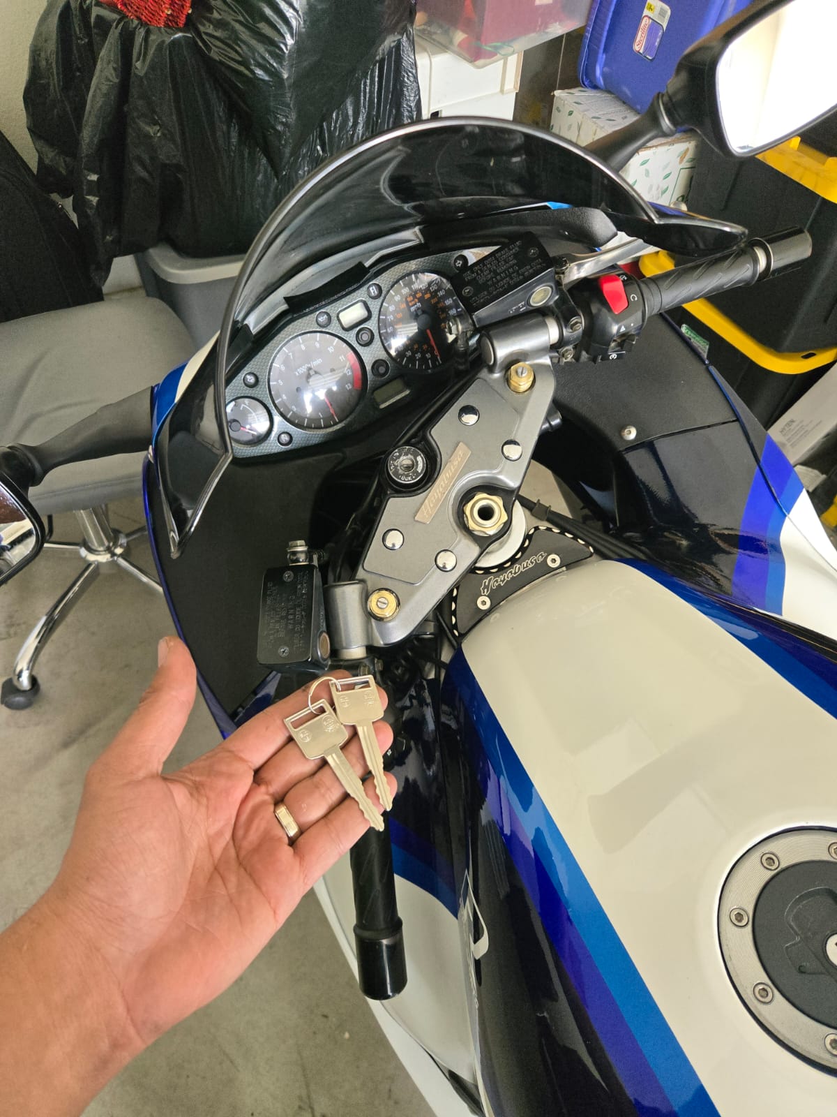 Motorcycle key replacement service in Sacramento